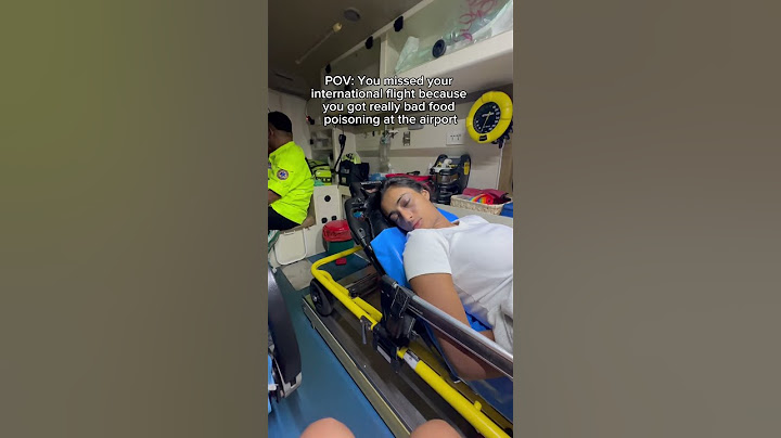 Food poisoning at the airport in Thailand 😅