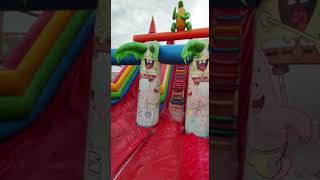 سرسره بادی بزرگ شهربازی inflatable structure amusement park rides kiddie rides kiddie pool ball pool