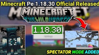 Download Minecraft Pocket edition 1.18.30 | Deep Dark added | Spectator Mode added | And More screenshot 5