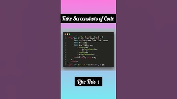 Take Beautiful 😍 Screenshots of Code in VS Code #coding