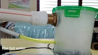 The Development of HDH Desalination Device