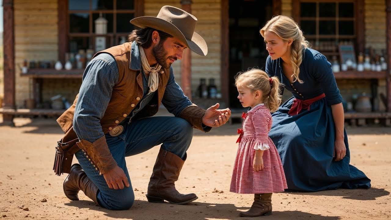 Ihre Tochter wurde verspottet, bis der Cowboy kniete: „Jetzt hast du auch einen Vater.“