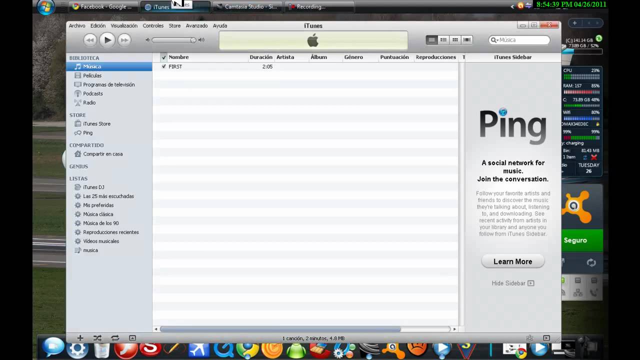 grabar musica en un cd mac