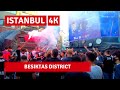 Istanbul City 2021 |Besiktas District Walking Tour 11September 2021|4k UHD 60fps