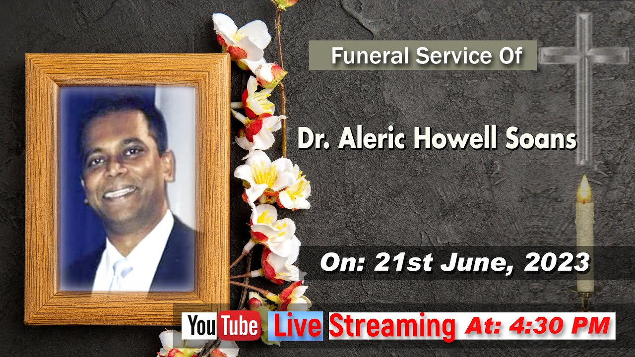 Funeral Service Of "Dr. Aleric Howell Soans" - YouTube