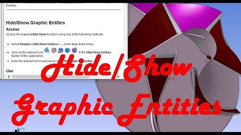 Hide/Show Graphic Entities#worknc #programming #engineer #cadcam #mold