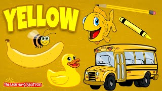 Yellow Color Yellow Song Color Songs Kids Songs By The Learning Station