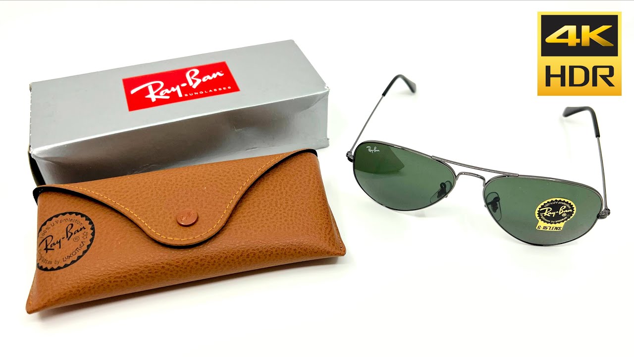 Ray-Ban RB3025 Aviator Classic Sunglasses 🕶 Green Classic G-15 Lenses ...