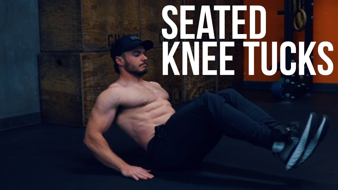 Seated Knee Tucks  Illustrated Exercise Guide