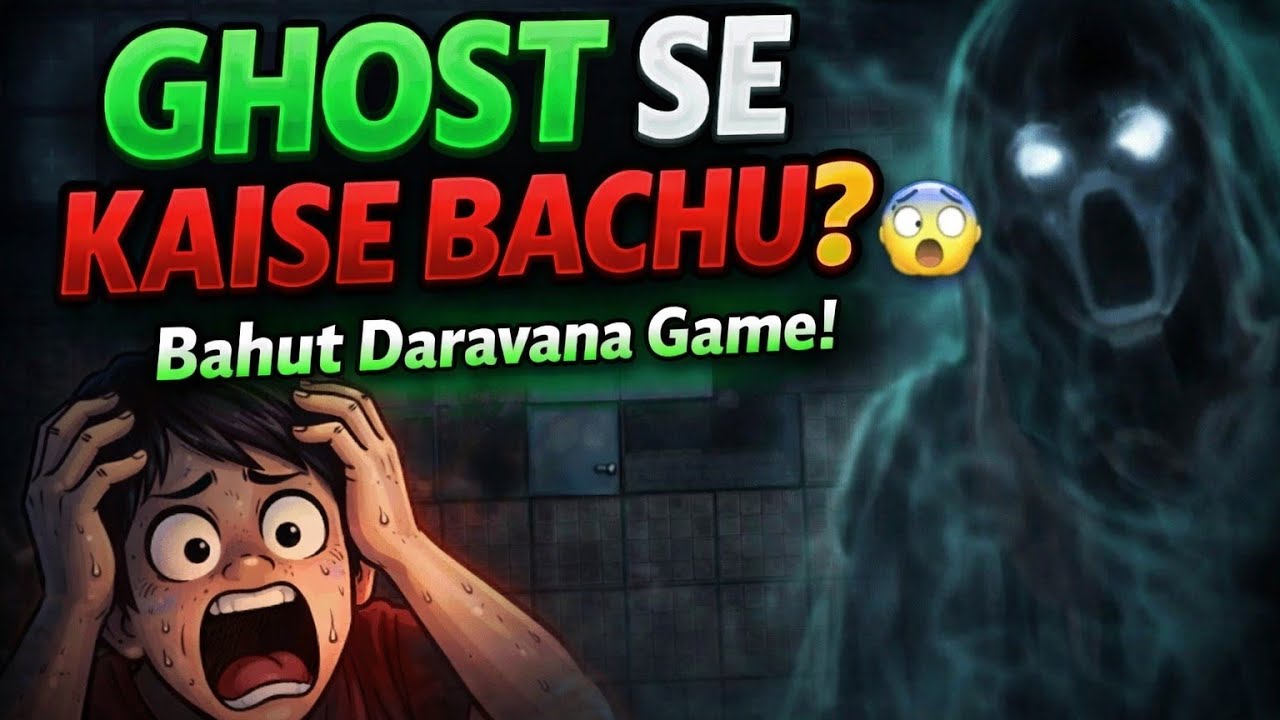 Bachu Gamer GHOST SE KAISE BACHU? 😨 | Bahut Daravana Horror Game - YouTube