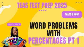 ATI TEAS MATH 2025: Real World Problems Involving Percentages Part 1