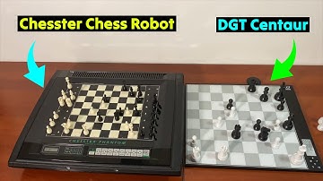 Chesster Talking Chess Robot vs. DGT Centaur Chess Computer 👑 Gadgetify
