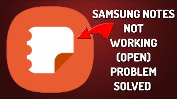 How To Solve Samsung Notes App Not Working/Not Open Problem|| Rsha26 Solutions