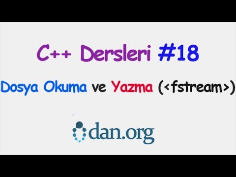 Video: Fstream'in C++'da kullanımı nedir?