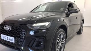 Nuova Audi Q5 Sportback  40 TDI quattro S tronic S line plus, Nero Mythos