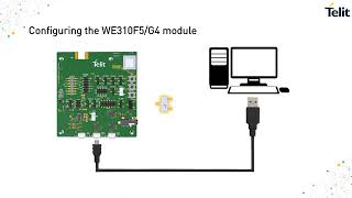 How to Configure the Telit WE310F5 Module and Kit