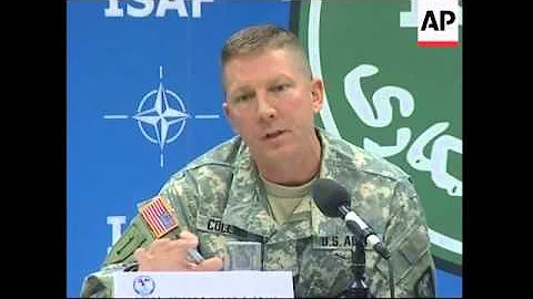 Operation Mountain Thrust continues, ISAF presser