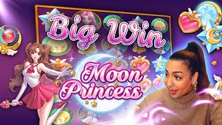 Huge Win On Moon Princess Big Win From Mr Gamble Live Stream