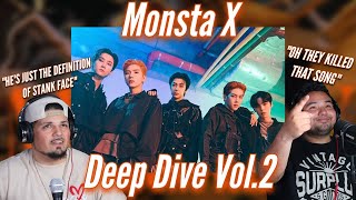 MONSTA X Deep Dive Vol.2!!! "Beautiful", "Fantasia", "Love Killa", & "Rush Hour" REACTION!!!