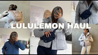 BIG LULULEMON HAUL | haul + try on of my new lululemon pieces!