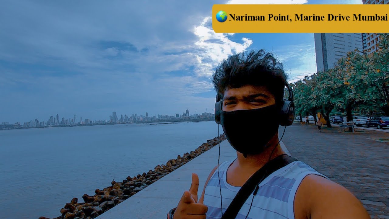 सकाळी Marine Drive ला Marathi Vlog YouTube