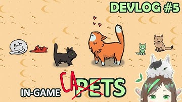 Adding Cats to My Cozy Farming Game [Kohlrabi Starship Devlog #5]