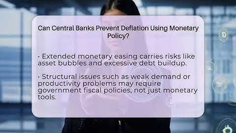 Can Central Banks Prevent Deflation Using Monetary Policy? - World Economy Watchers