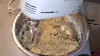 ASMR Mixing Peanut Butter Cookies | KimTownselYouTube