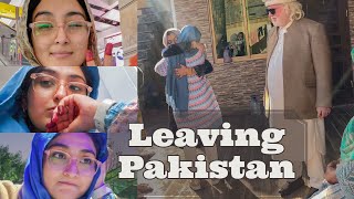 Leaving Pakistan | Pakistan to Canada | Eventful long flight back to Canada