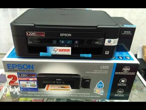 Review Epson L220 Cetak Foto Kualitas High Premium Glossy - YouTube