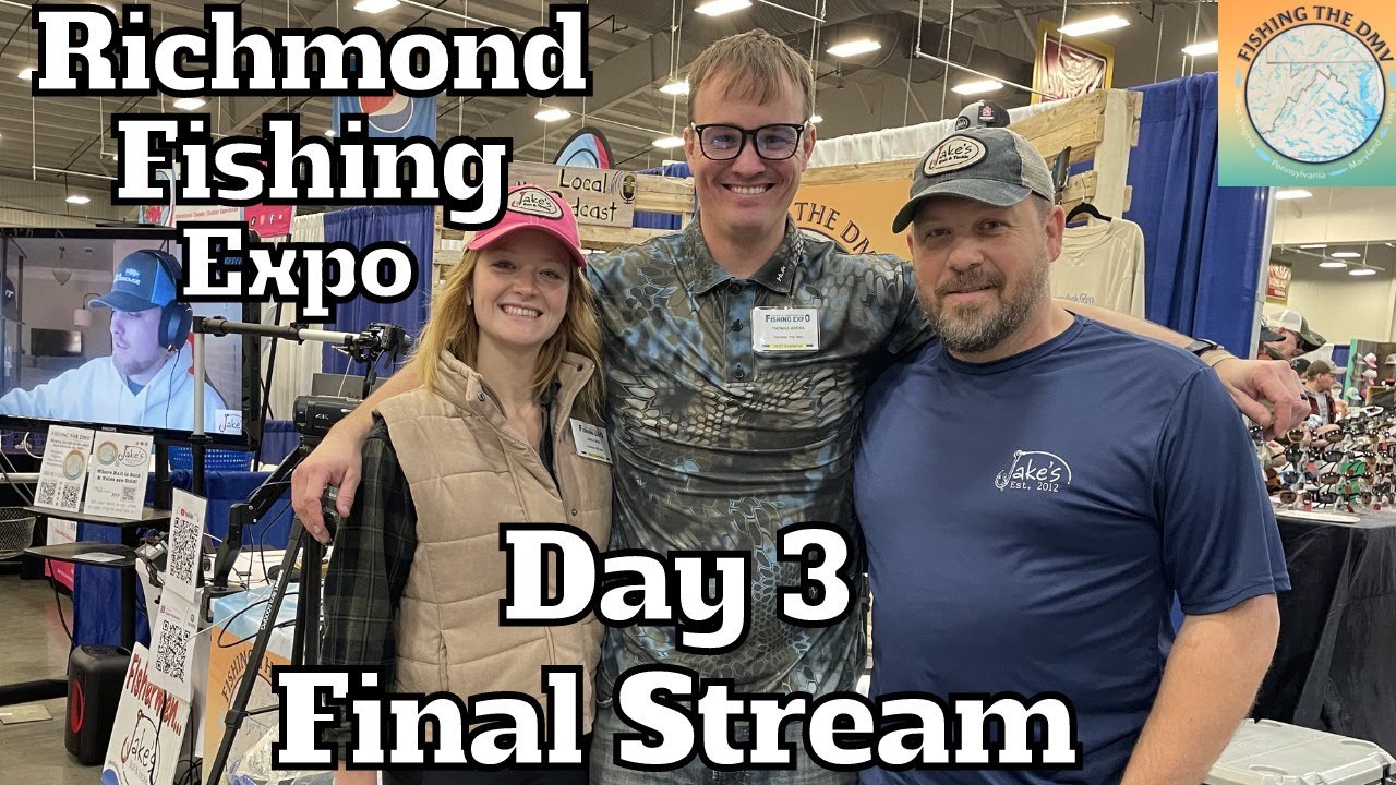 Final Live stream from the Richmond Fishing Expo YouTube