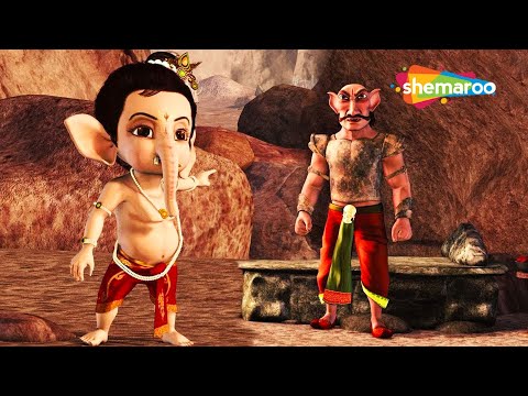 How did Lord Ganesha get Gajamukhasura as his vehicle, the mouse? | Kannada Story