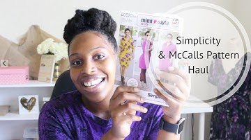 Simplicity & McCalls Fall Pattern Haul