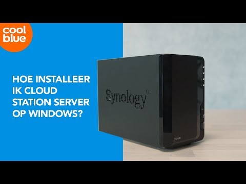 Hoe installeer ik Cloud Station Server op Windows?