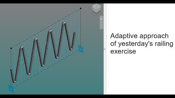 Everyday Revit (Day 393) - Adaptive approach of yesterday