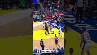 Patrick Williams with the nice crossover pullup on Siakam