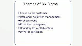 Unit 5 - Lecture 2- Six Sigma