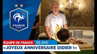Didier Deschamps Acclame Par Ses Joueurs Pour Son Anniversaire L Equipe Didier Deschamps Acclame Par Ses Joueurs Pour Son Anniversaire L Equipe