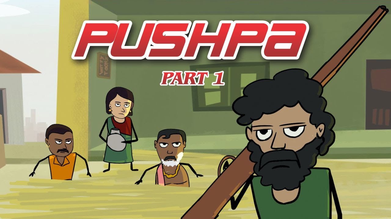 Pushma Pushpa Recap Cartoon - YouTube