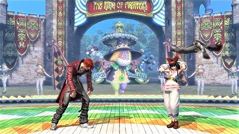 Iori Yagami vs Nakoruru (Hardest AI) - THE KING OF FIGHTERS XIV KOF 14