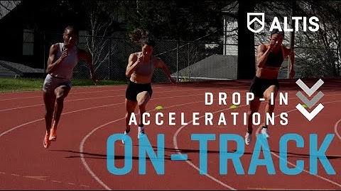 Coach Stu McMillan explains how you can improve your sprinting with drop-in accelerations.