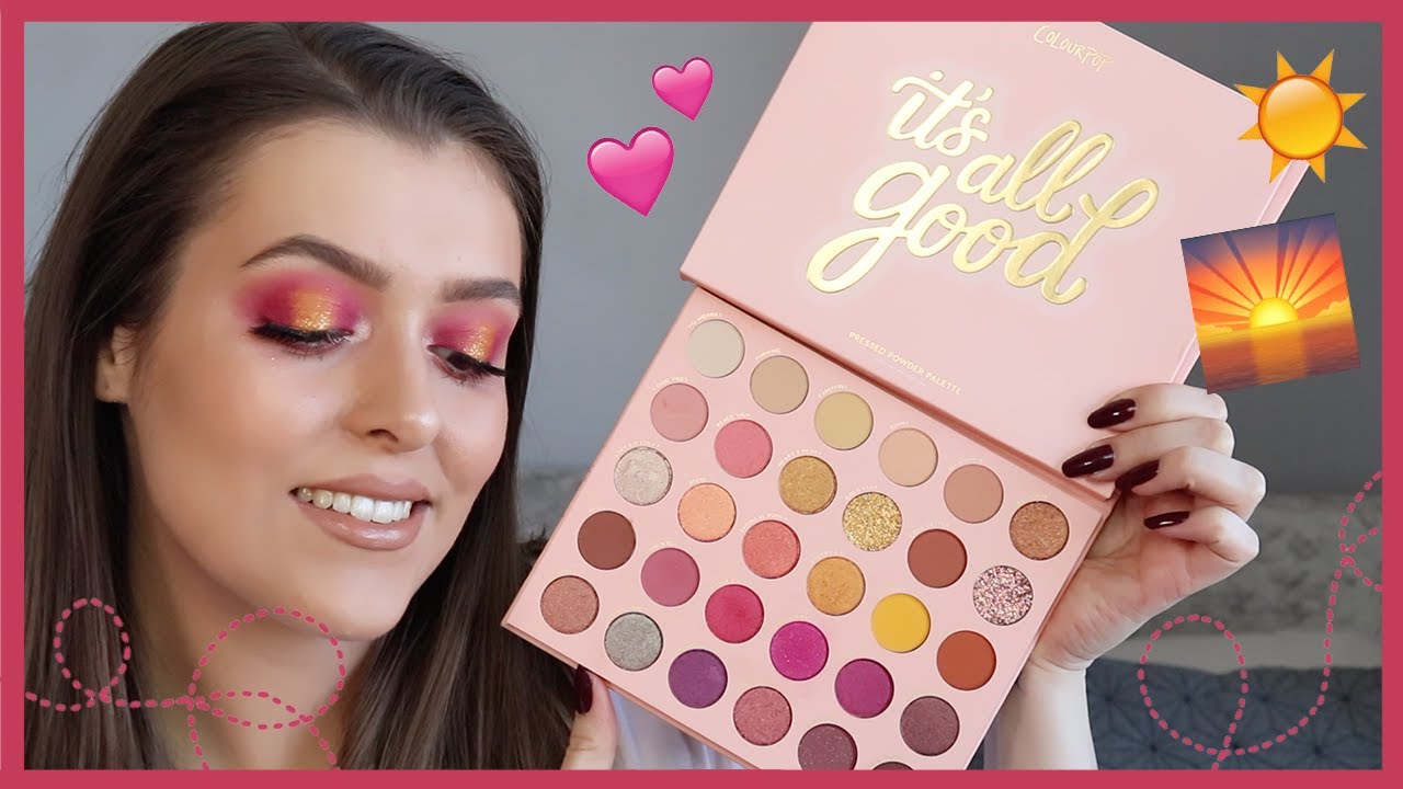 Colourpop It S All Good Palette First Impressions Makeup With Meg Youtube