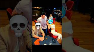 He Turned Cloth Into a Snake 😱 Girl Got Scared 😂 #TrollFace #shorts