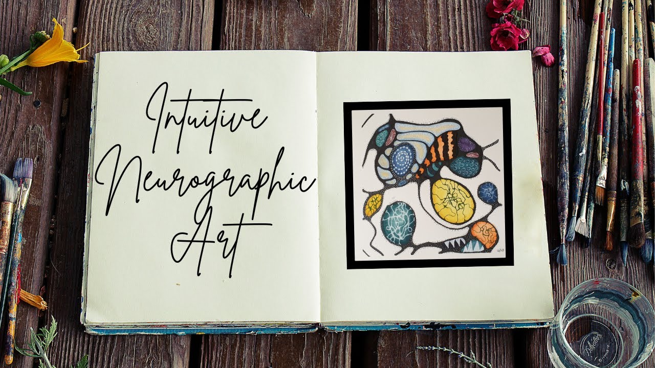 Intuitive Art with Neurographic Lines & Doodles / Relaxing Art