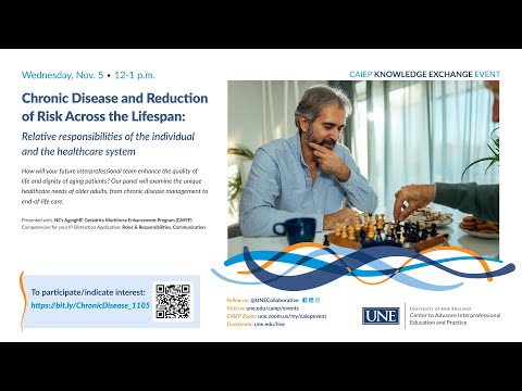 CAIEP to address health care system responsibilities in the risk reduction of chronic diseases