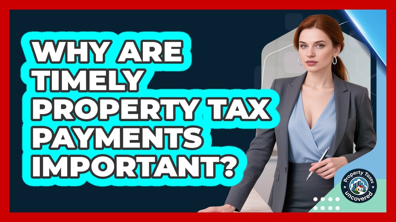 Why Are Timely Property Tax Payments Important? - Property Taxes Uncovered