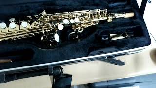 7年前に購入したソプラノサックス アンティグア ソプラノサックス