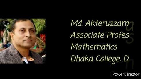 Adams-Bashforth Method (Problem solving), MAT306, Lec#15, Md.Akteruzzaman,Dhaka College