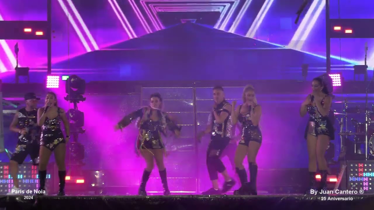 Orquesta París de Noia 2024-Tiempo de Reggaeton ®By Juan Cantero-Vegadeo, Asturias