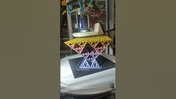 Octahedroflake Sierpinski Triangle in vase mode